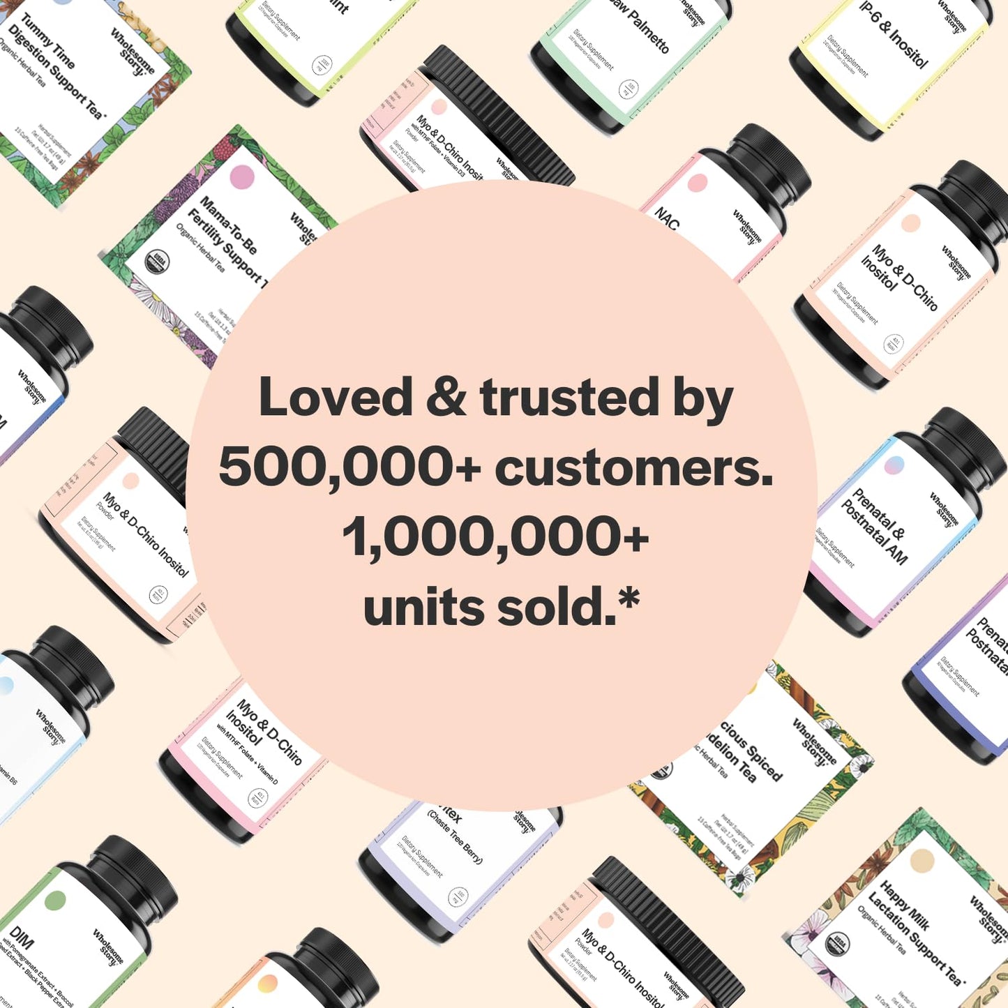 detalle pastillas Wholesome Story Inositol 40-1 ratio