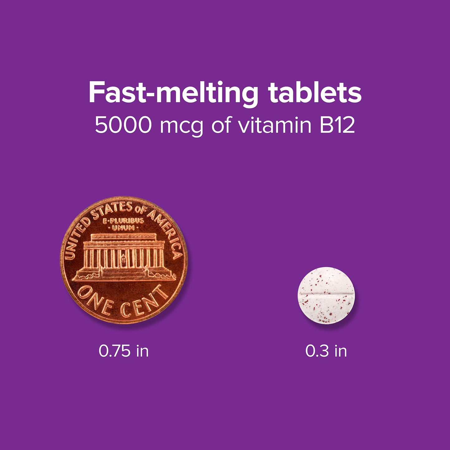 Detalle tabletas B12 Webber Naturals para metabolismo y sistema inmune