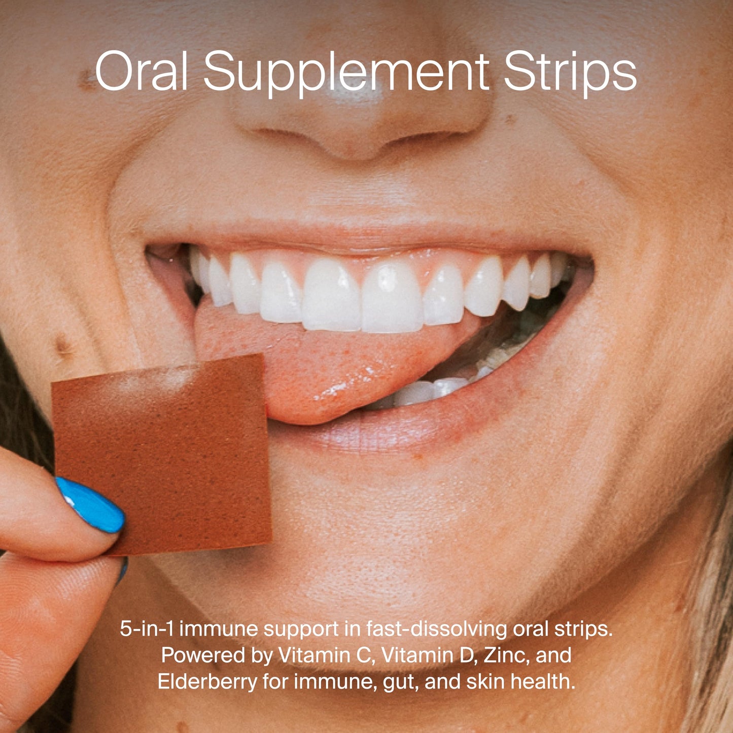 Detalle tiras BIOSTRIPS suplemento apoyo inmunológico