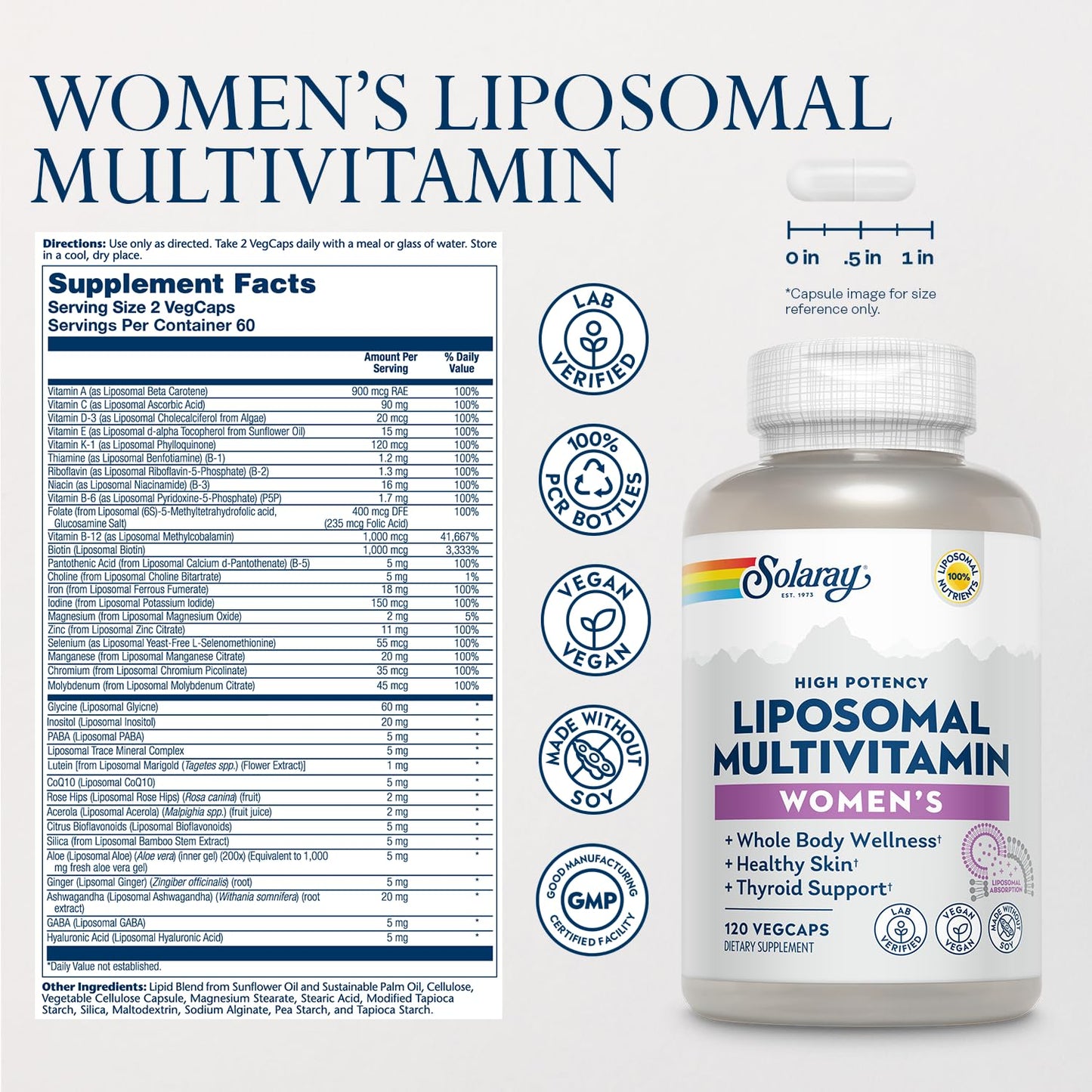 Paquete SOLARAY detalle vitamina E alta absorción