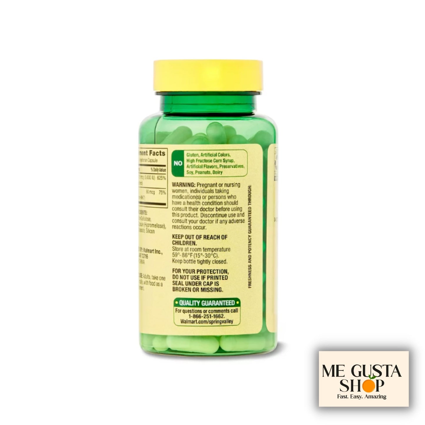 Detalle vitaminas K2 D3 ME GUSTA SHOP