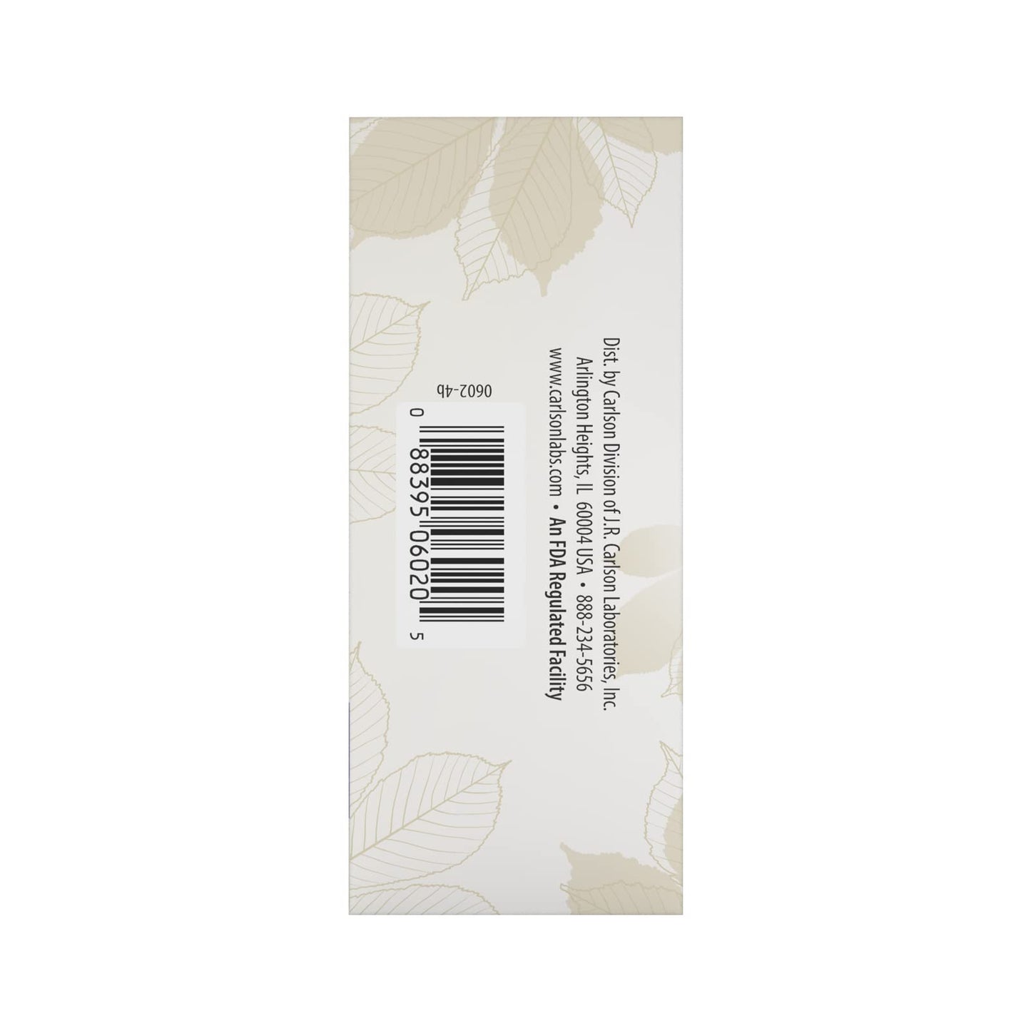 Detalles nutricionales Carlson gotas aceite vitamina E