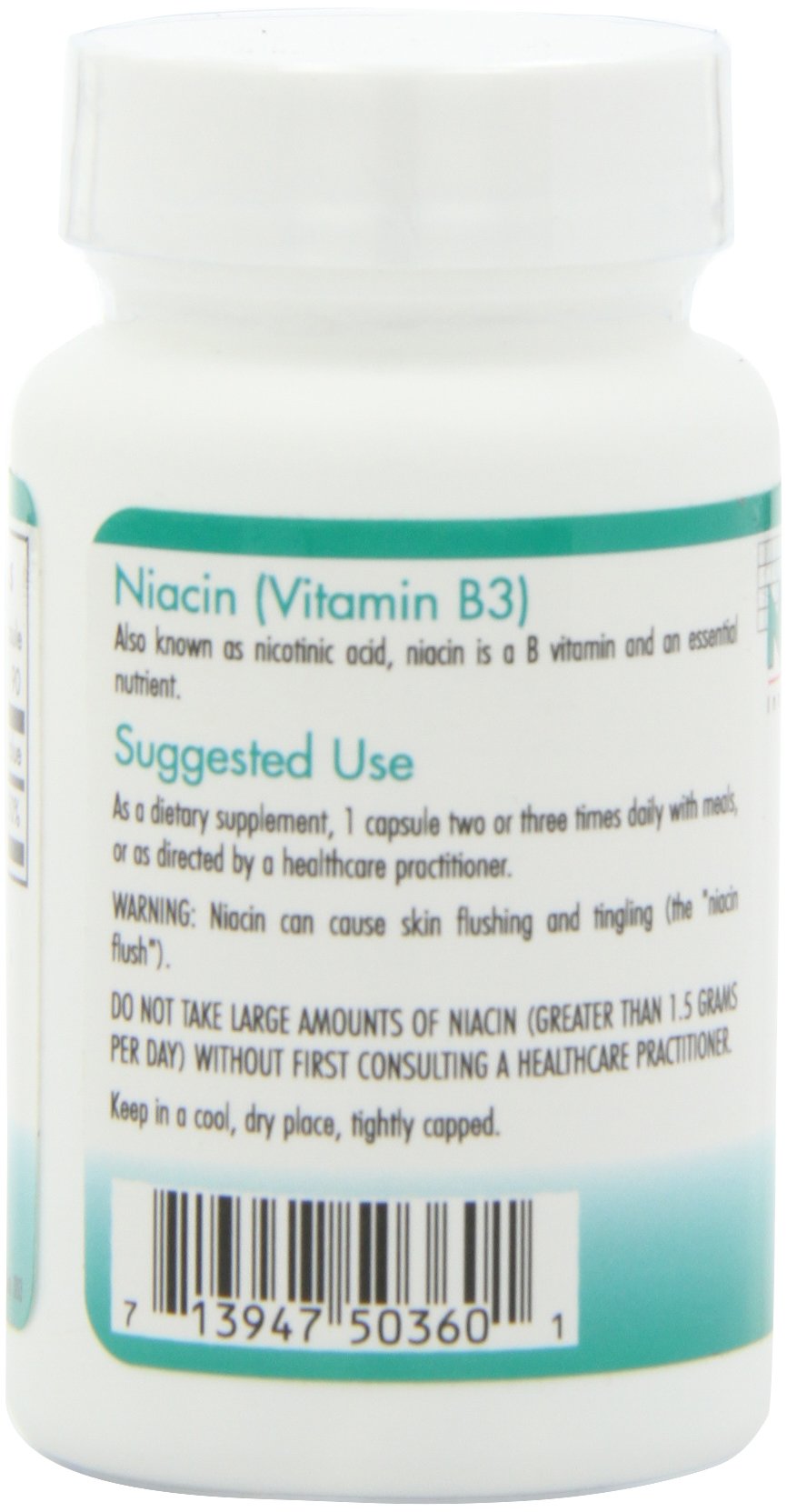 Detalles y nutriente niacina Nutricology