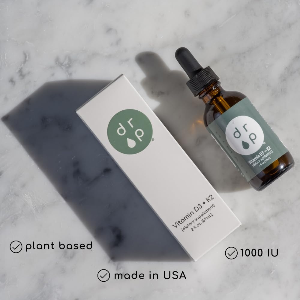Detalles paquete gotas vitaminas B12 y D3 K2 Drop