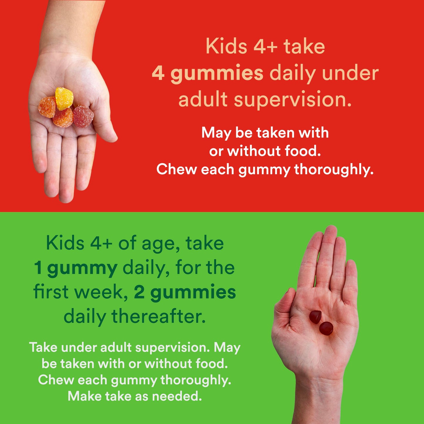 Detalles paquete multivitaminas y fibra SmartyPants niños