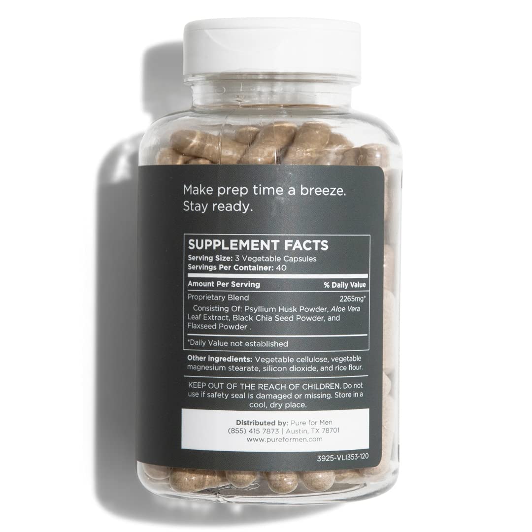 detalles del suplemento de fibra y multivitamínico