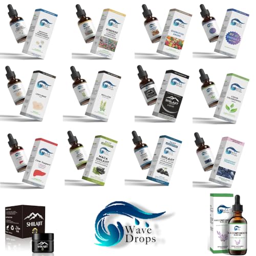 Detalles del suplemento vitamina D3 K2 omega 3 Wave Drops