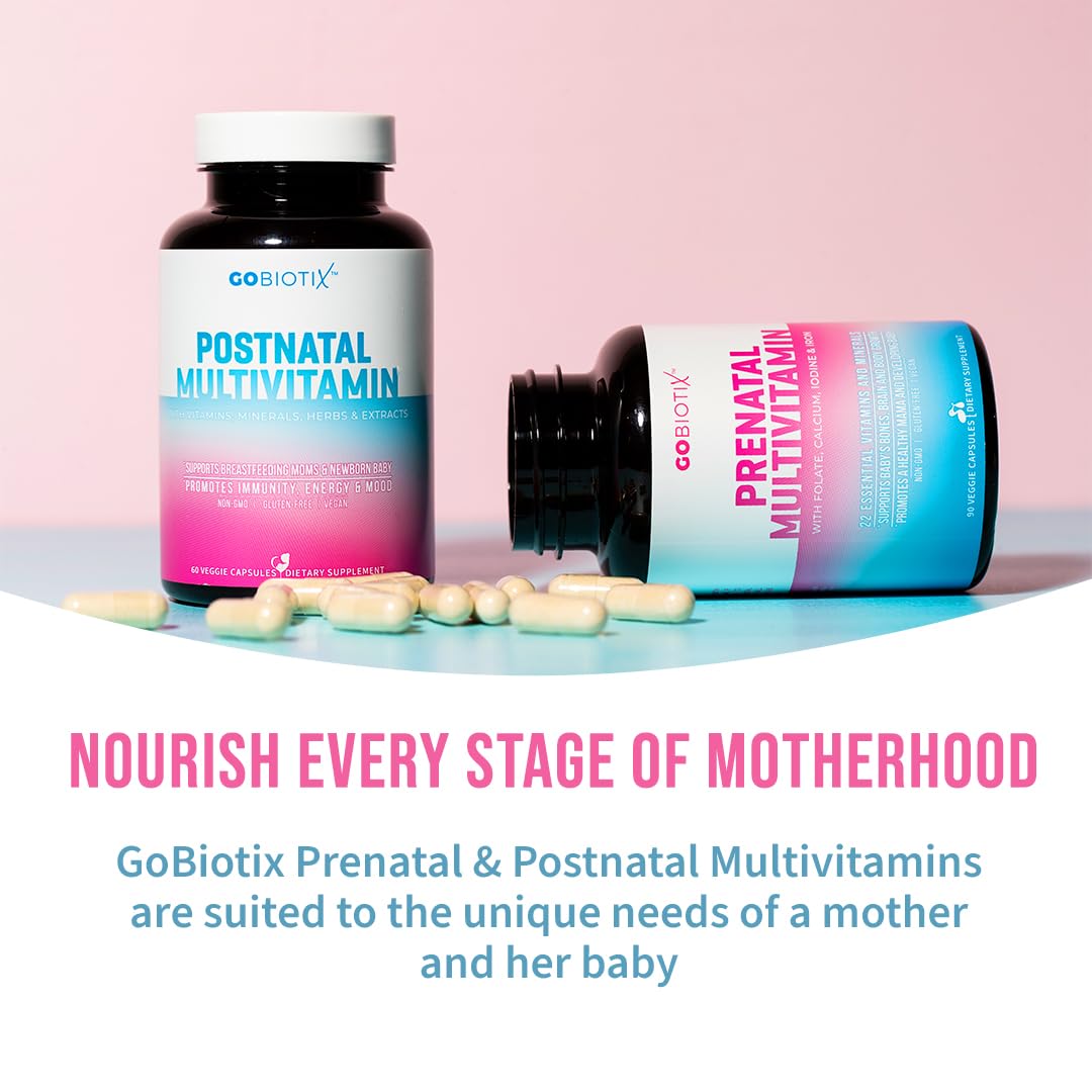 Detalles vitaminas prenatales GOBIOTIX