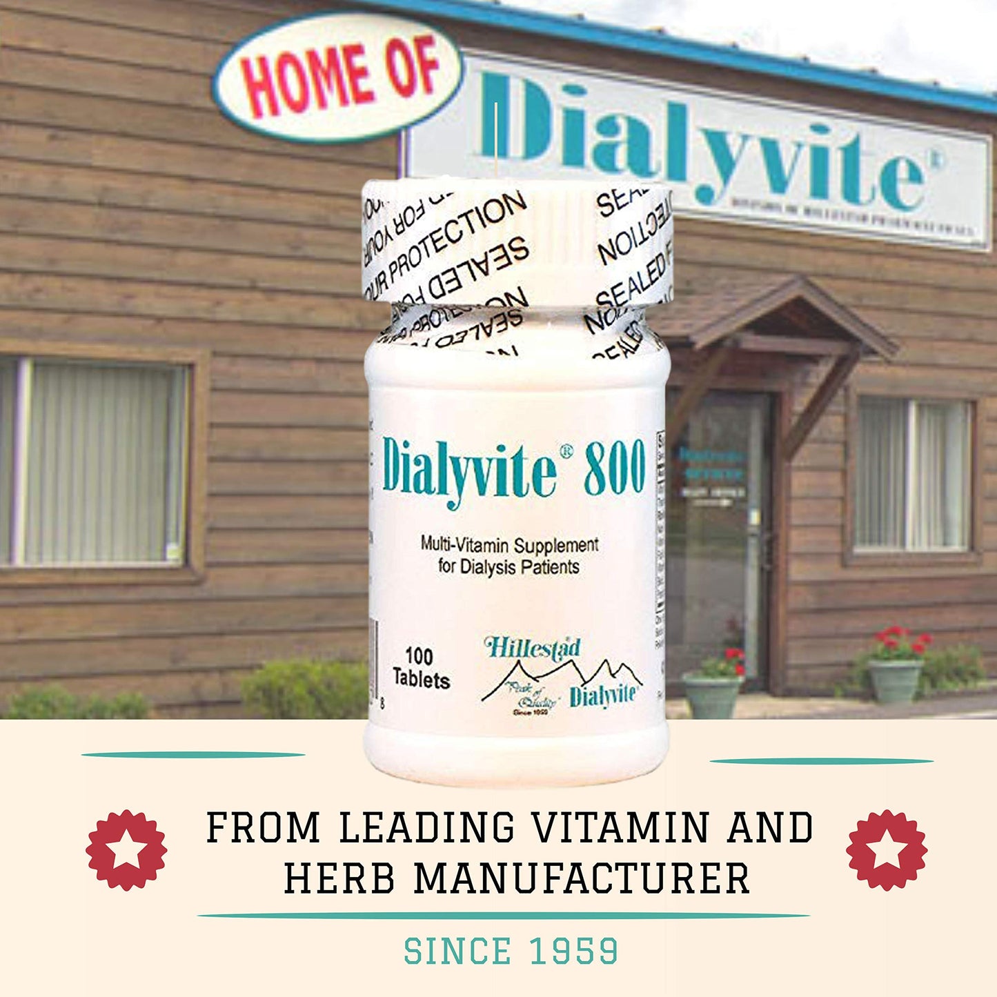 Dialyvite 800 multivitamínico hecho en USA para diálisis