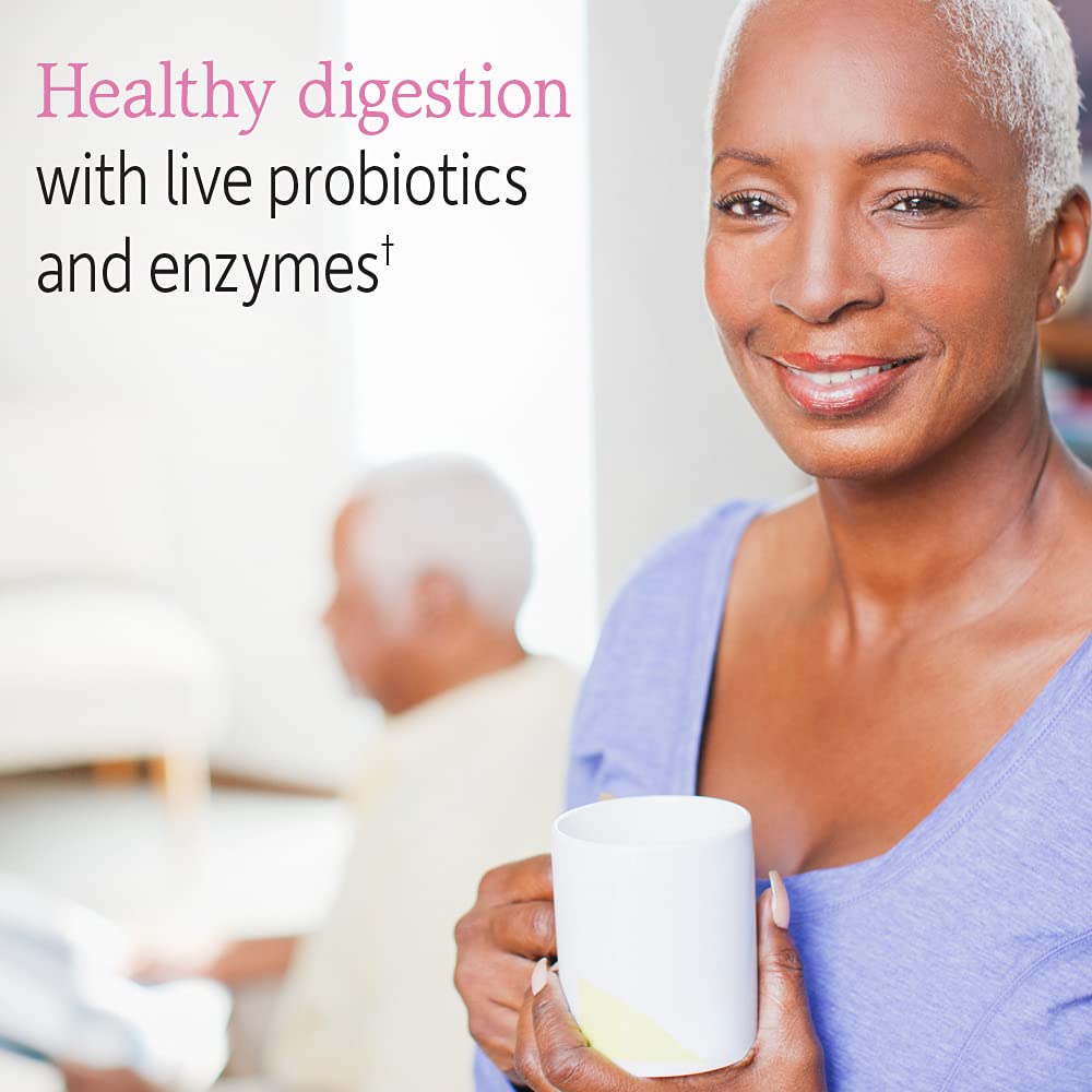 Digesión saludable con probióticos y enzimas