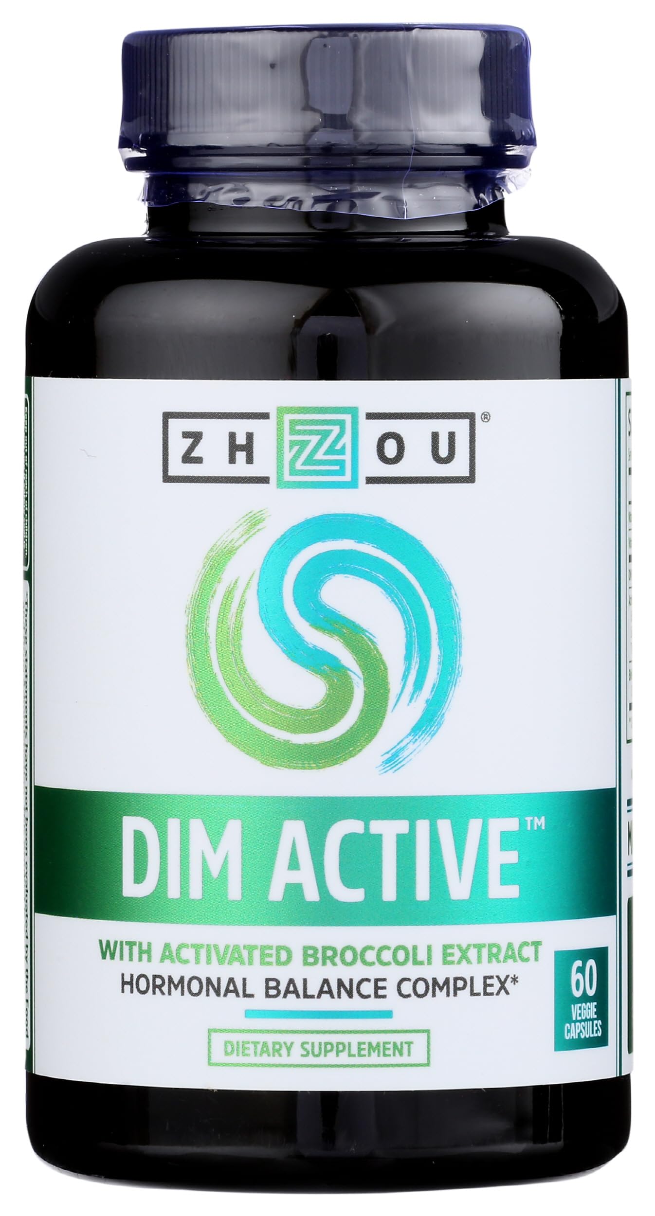 Botella de suplemento Dim Active ZHOU NUTRITION 60 cápsulas