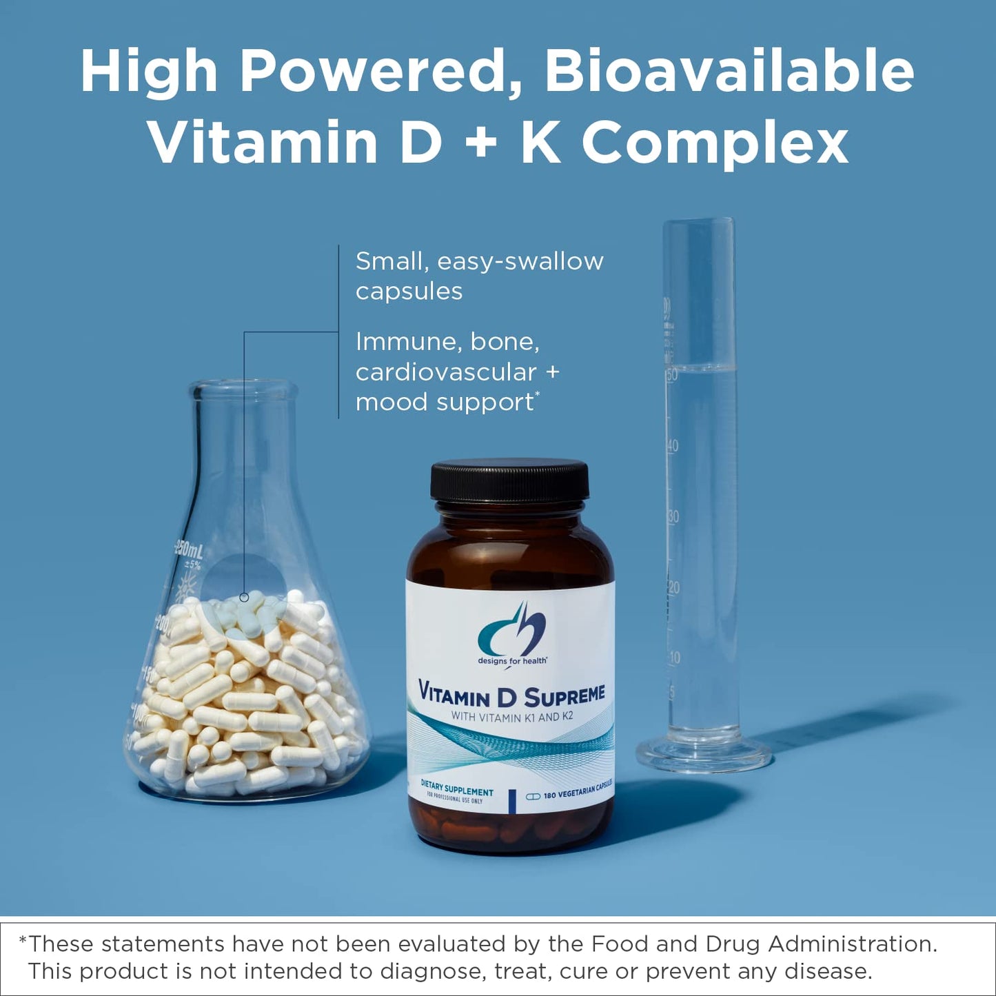 Suplemento completo de vitamina D y probiótico para mujeres