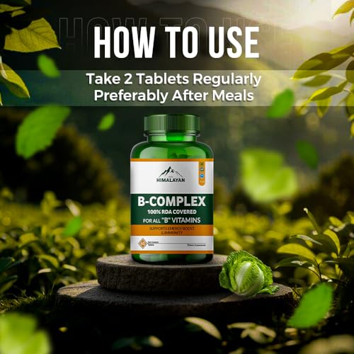 Divya Himalayan apoyo vitaminas B y minerales