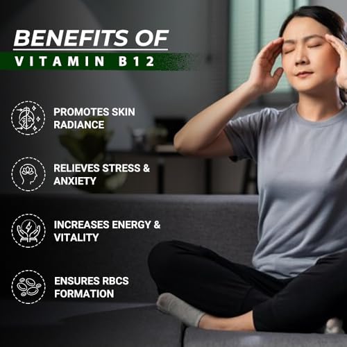 Divya Himalayan cápsulas B12 para metabolismo y salud nerviosa