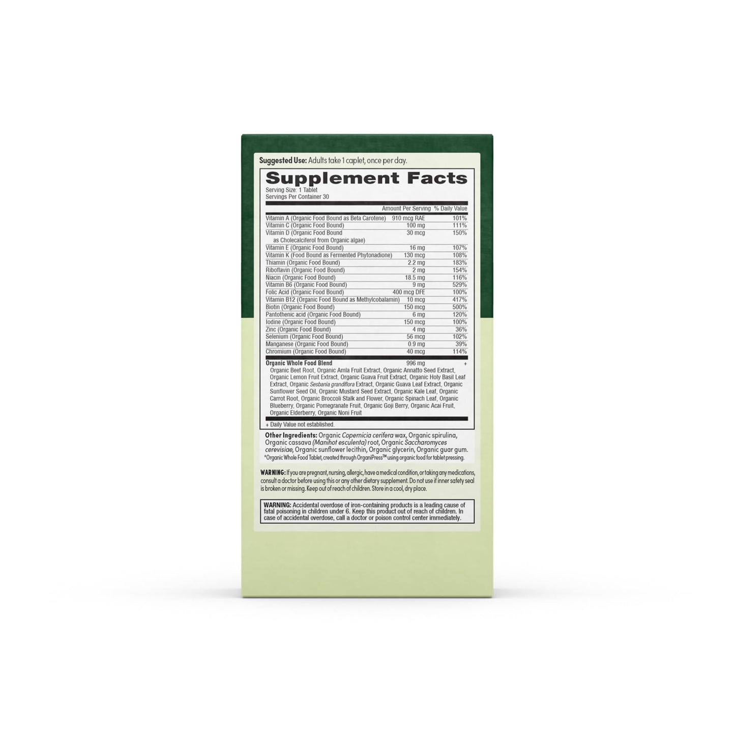 EarthFirst Multivitaminas para Hombres - Suplemento Nutricional