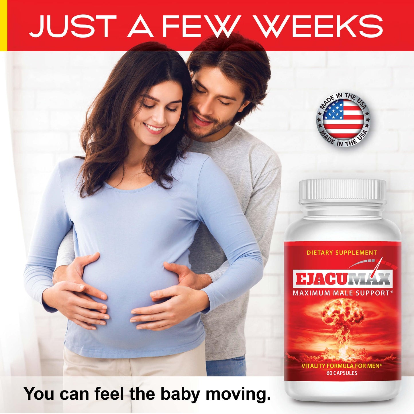 Eficacia aumentadora de volumen semen Ejacumax Vitality hombres