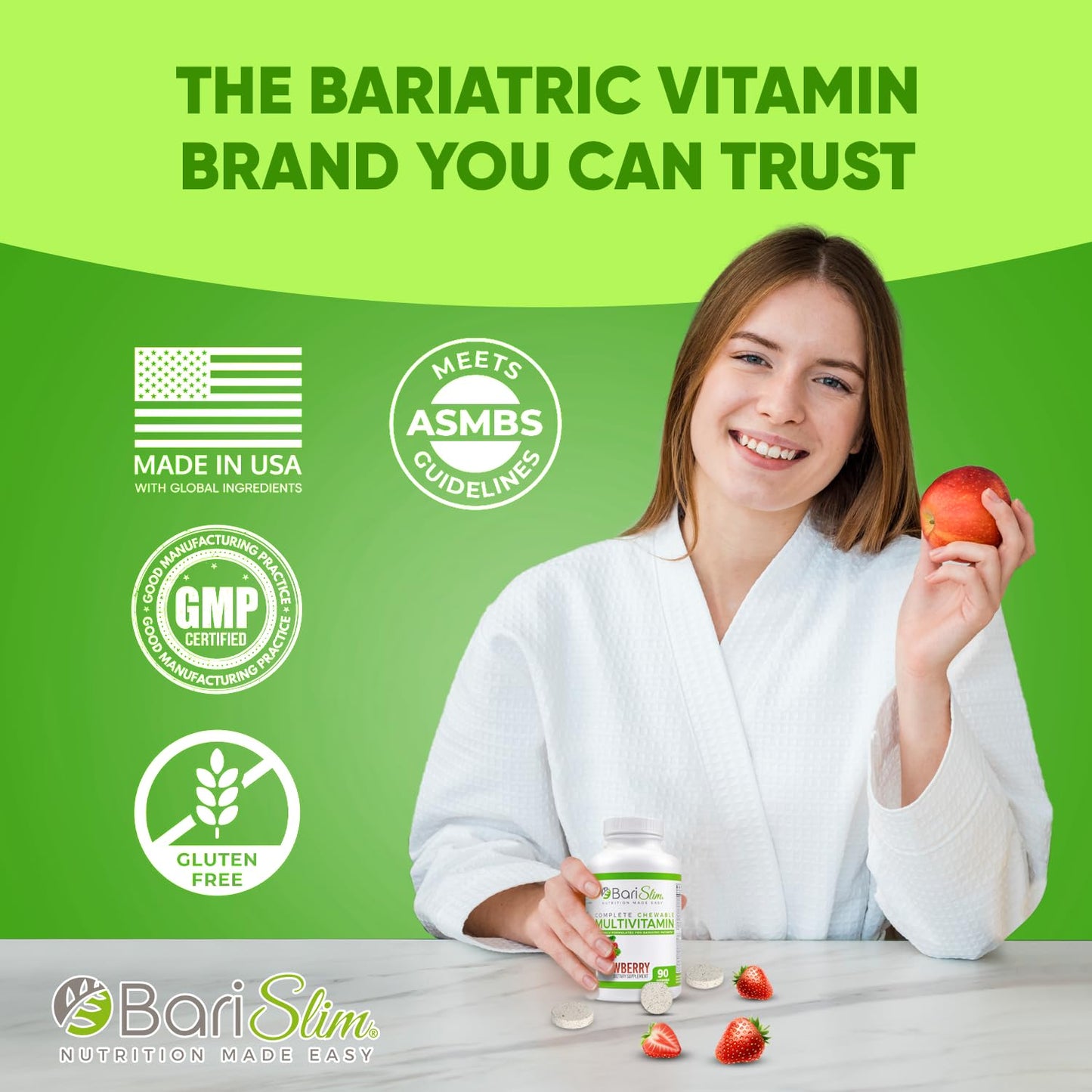 Elaboración de alta calidad de multivitamínico BariSlim