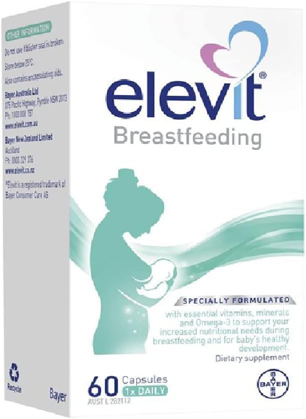 Elevit multivitaminas lactancia suplemento para mamá y bebé