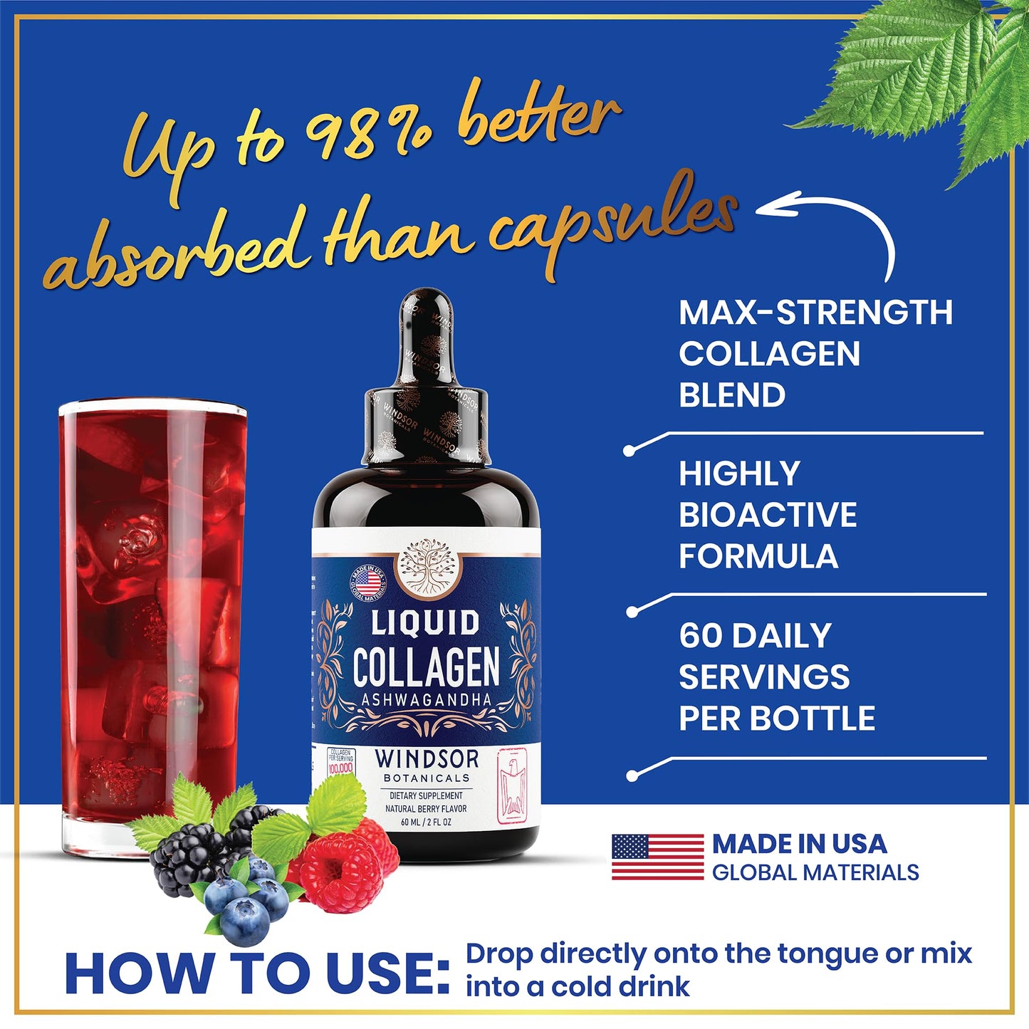 Embalaje combo de salud embarazo Windsor Botanicals vista lateral