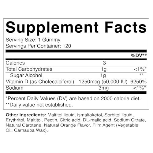 Embalaje gomitas vitamina d3 vitamatic sin azúcar alta potencia