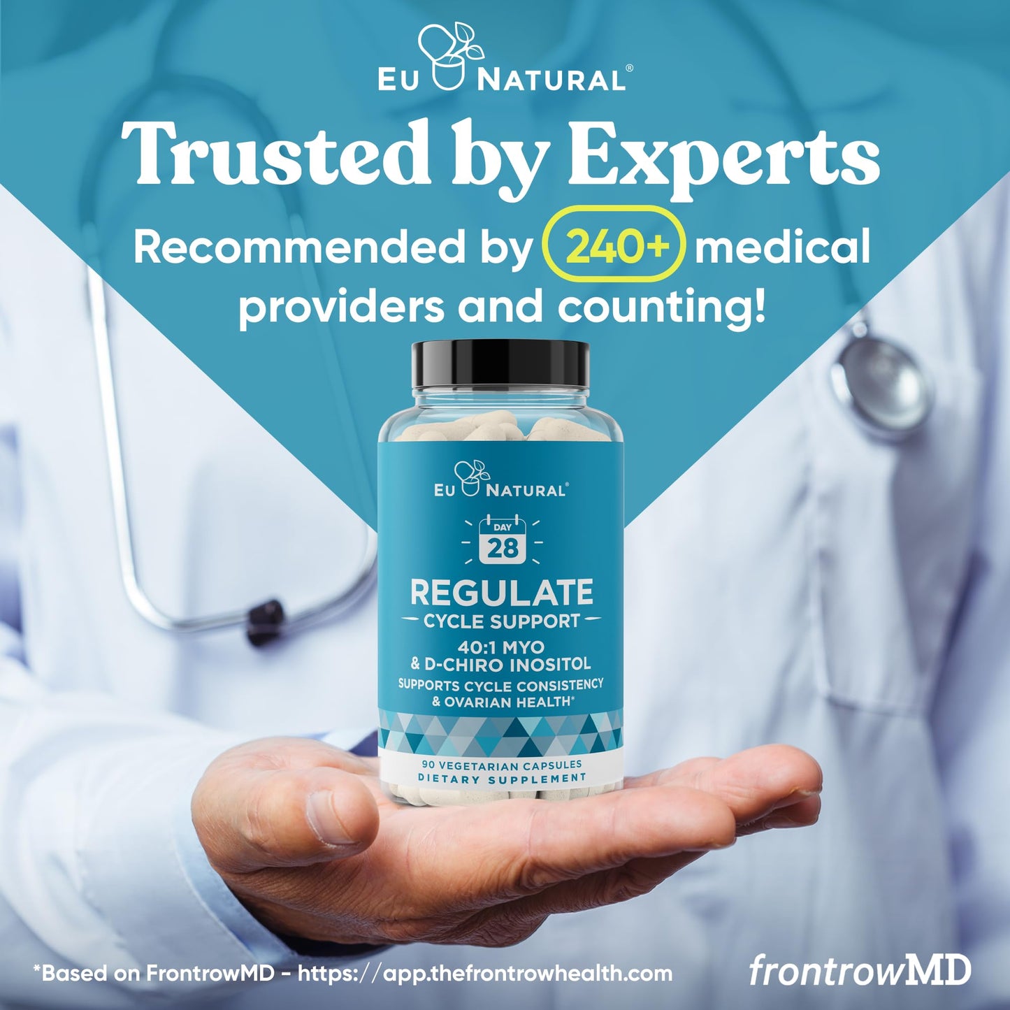 Embalaje de Regulate soporte hormonal para mujeres con PCOS