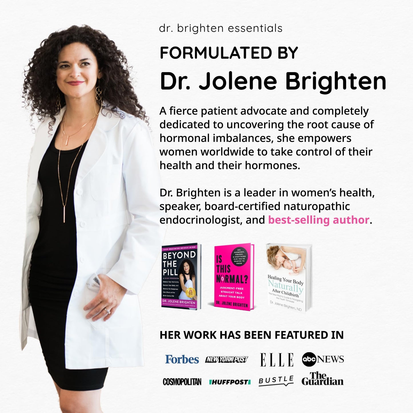 Embarazo y lactancia vitaminas Dr. Brighten Prenatal Plus