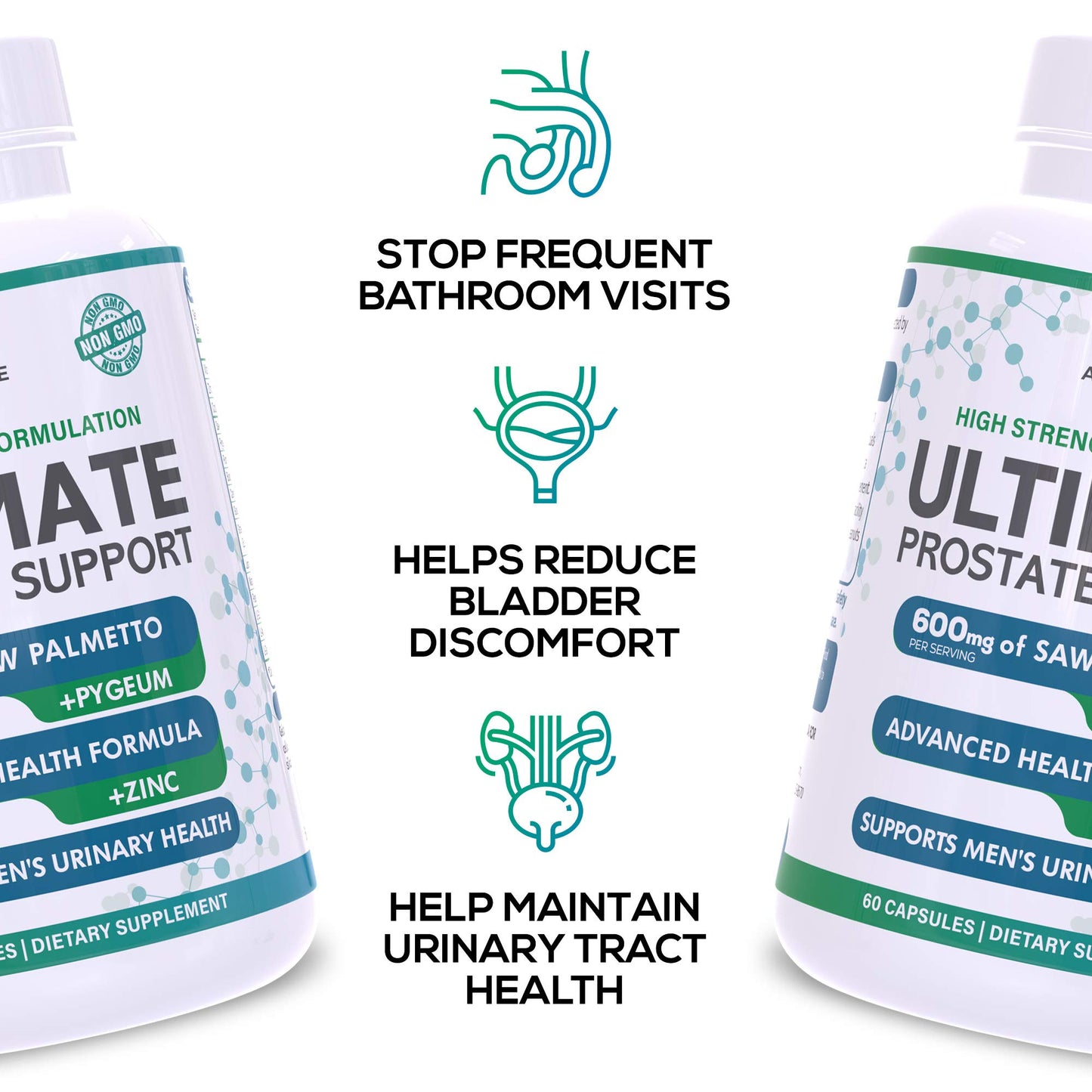 Empaque Alpha Rise ADK suplemento vitaminas para hombres