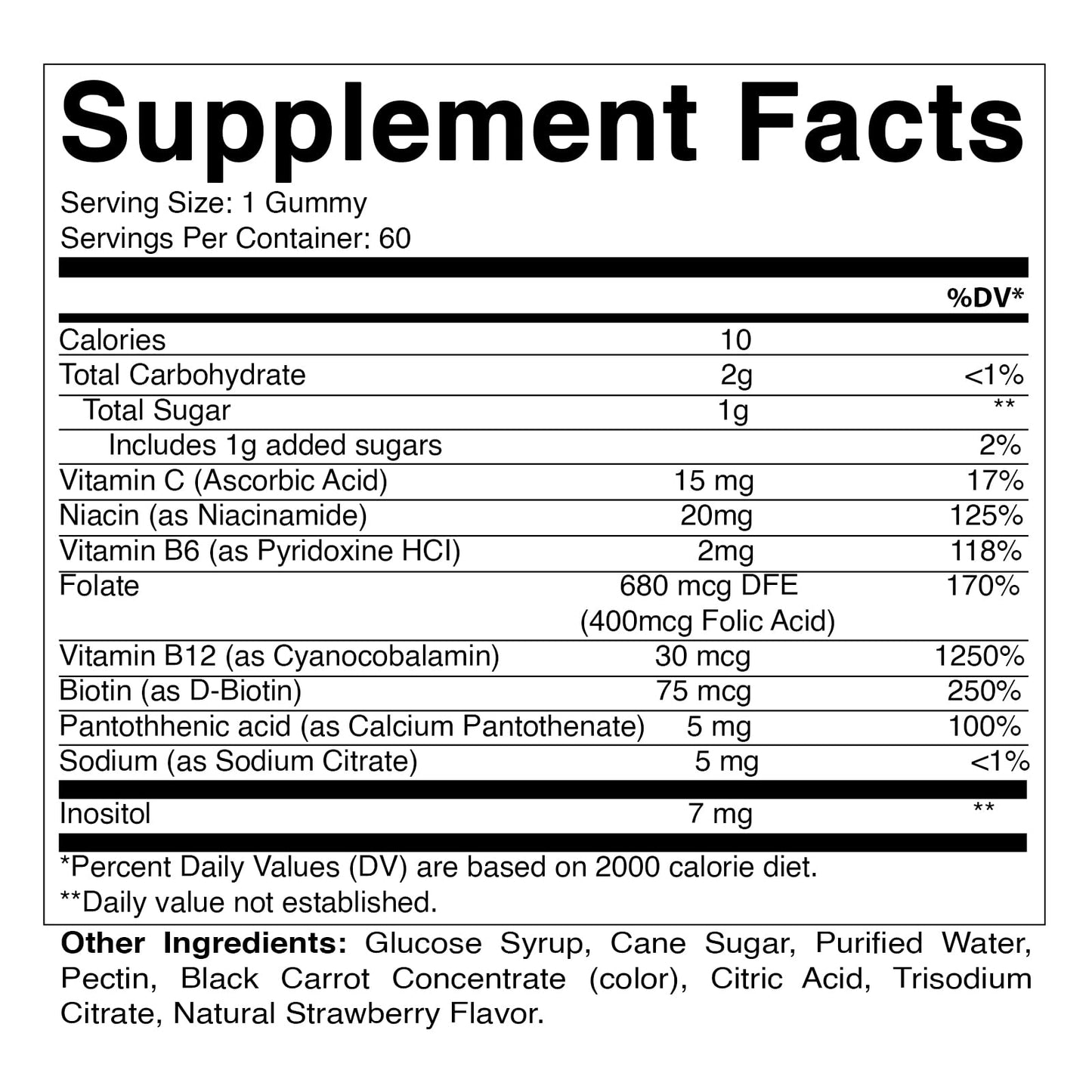 Empaque frontal gomitas Vitamatic Vitamin B Complex