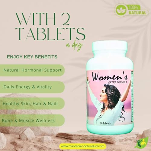 Empaque multivitaminas New Life Women's para mujeres 60 tabletas