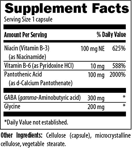 Empaque StressArrest 90 cápsulas GABA vitaminas calmante