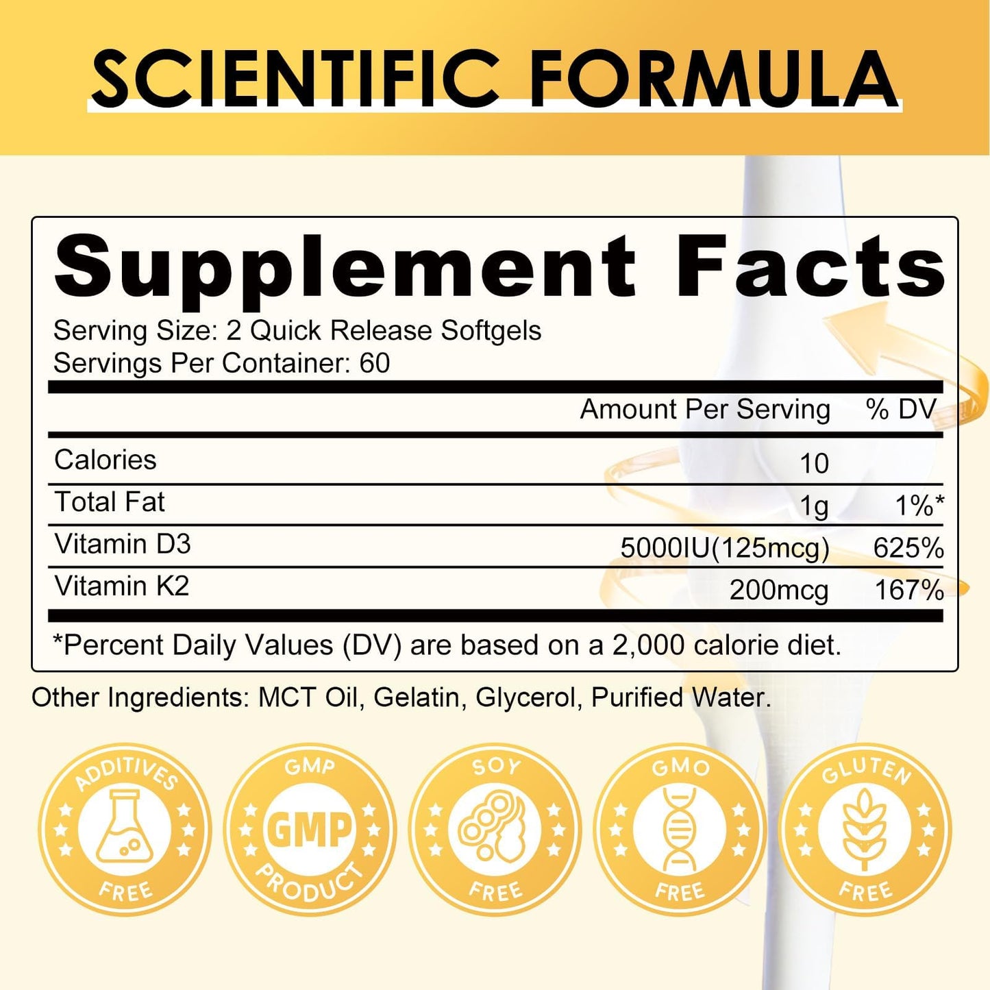Empaque suplemento vitamina d3 k2 GPGP GreenPeople