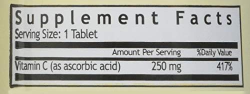 Empaque Windmill vitamina c 250mg