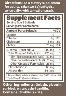 Endur suplemento aceite krill niacina 250mg