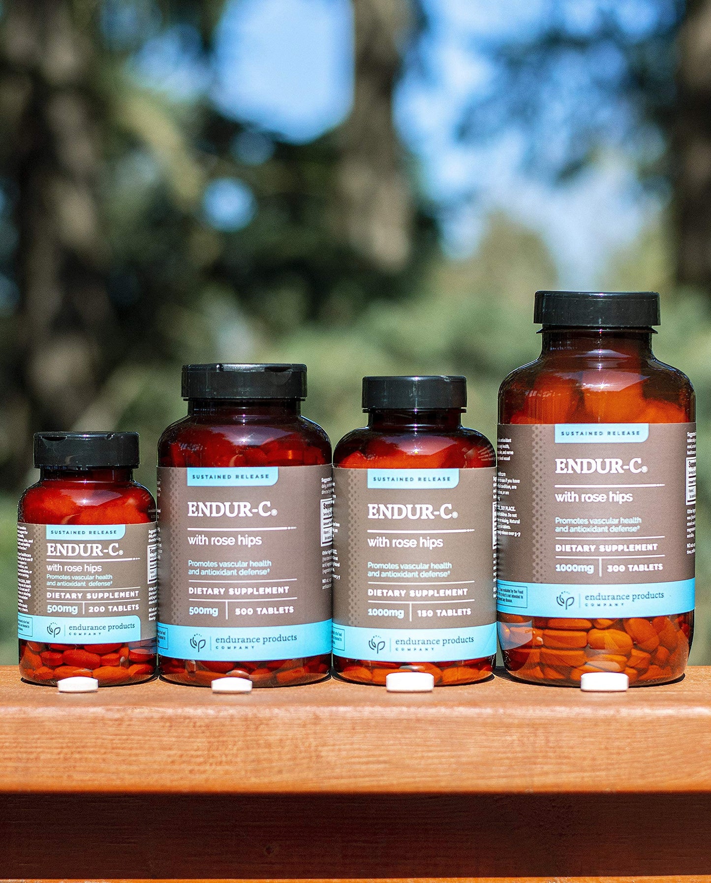 Paquete suplementos ENDUR-C vitamina C y ENDUR-ACIN niacina