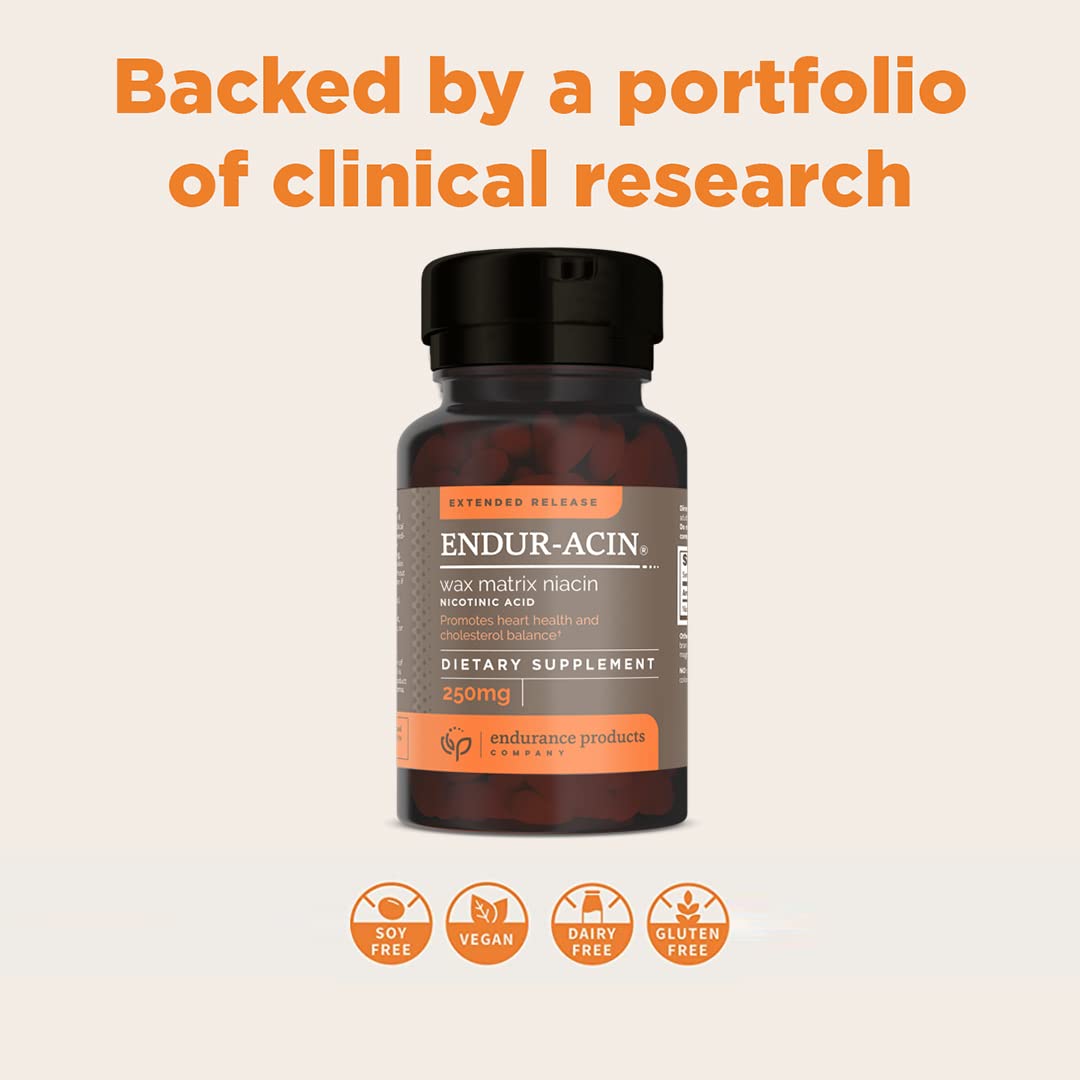 Endurance Products suplemento vegano sin gluten niacinamida