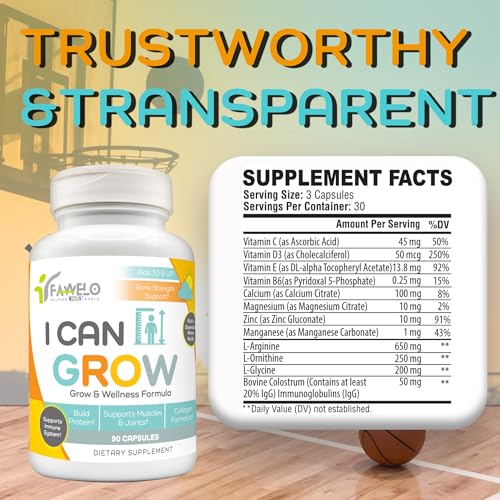 Energy and development formula for kids 10+