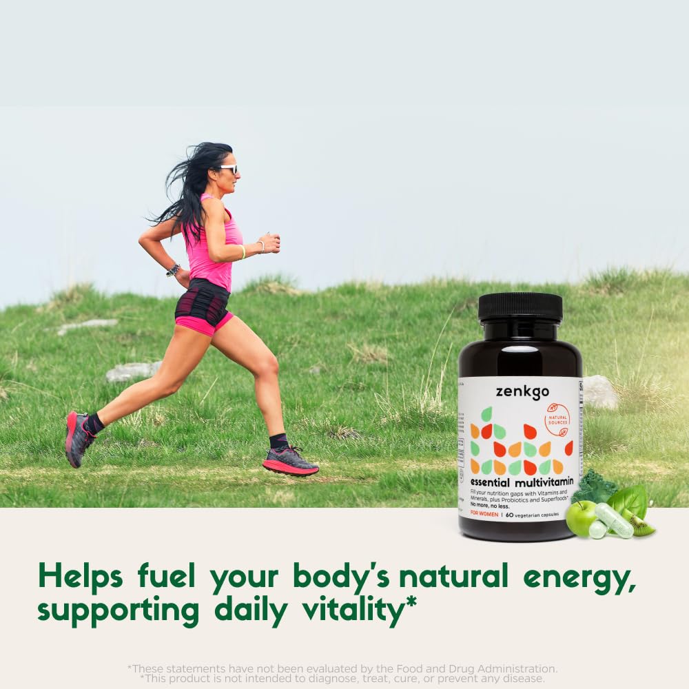 Energía diaria y vitalidad con el multivitamínico Zenkgo