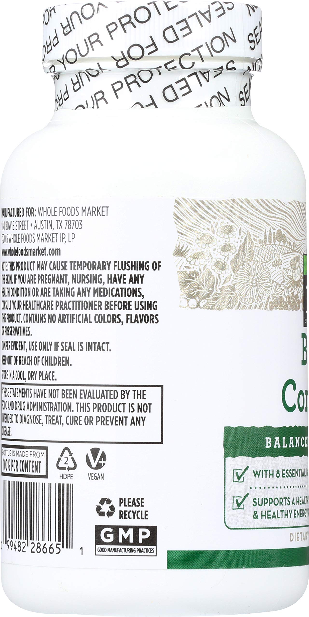 Envase 365 Everyday Value complejo B vitaminas