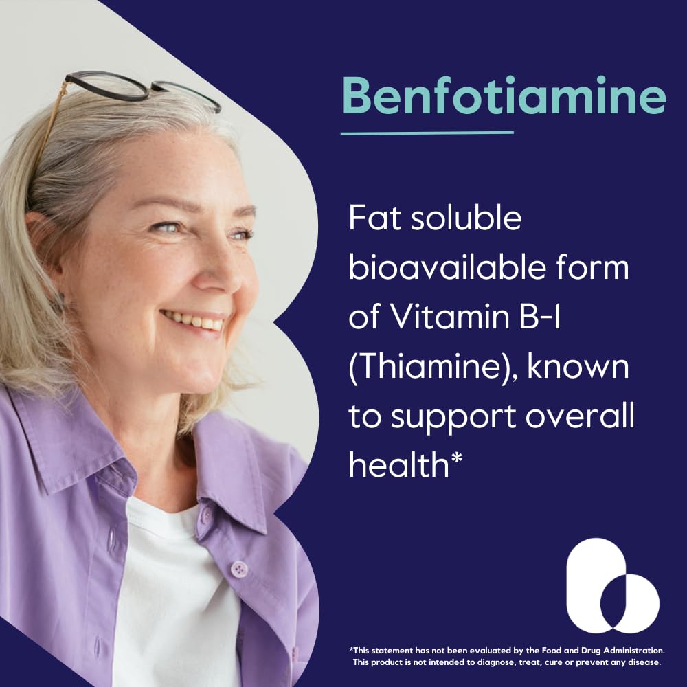 Envase Bestvite benfotiamina cápsulas vitamina b1 sin gluten