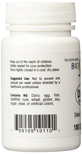 Envase cápsulas BioTech Pharmacal D3-50 vitamina 50,000 IU