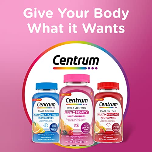 Envase Centrum con nutrientes esenciales.