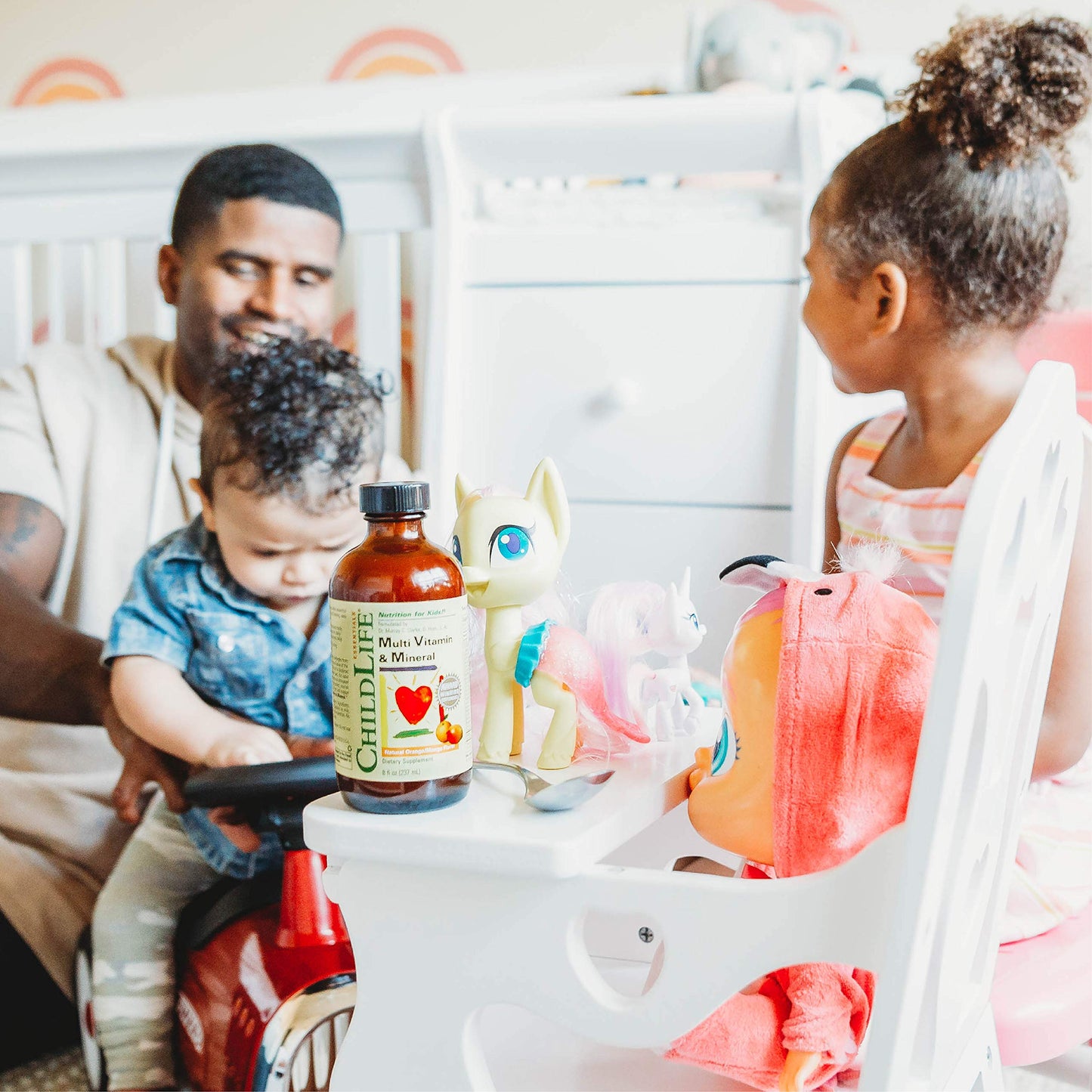 Envase cerrado paquete 4 multivitamínicos líquidos ChildLife Essentials