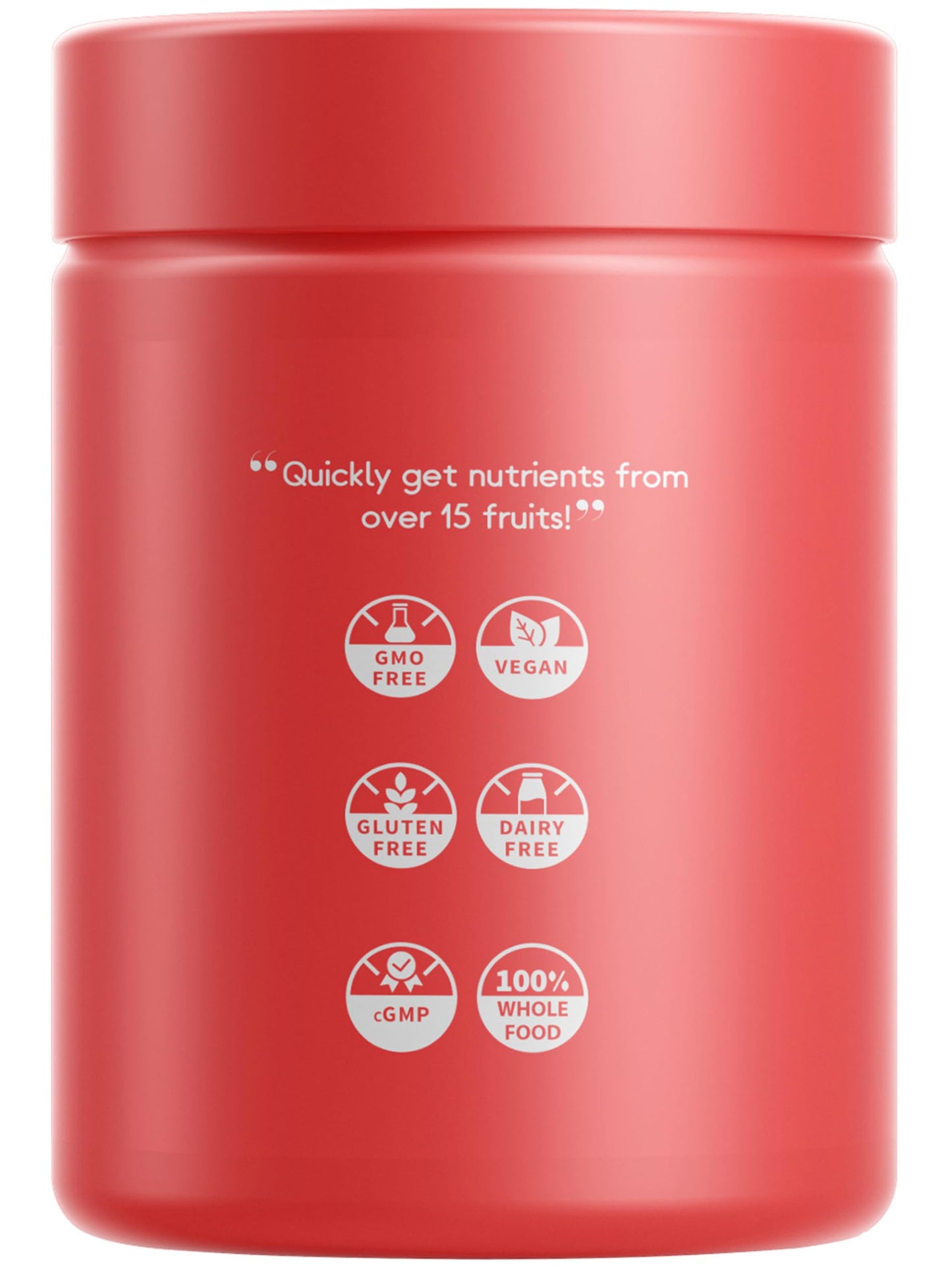 Envase de Codeage Instantfood Fast Fruits