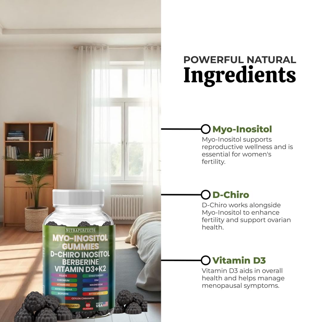 Envase gomitas NutraPerfecto para balance hormonal y ciclo