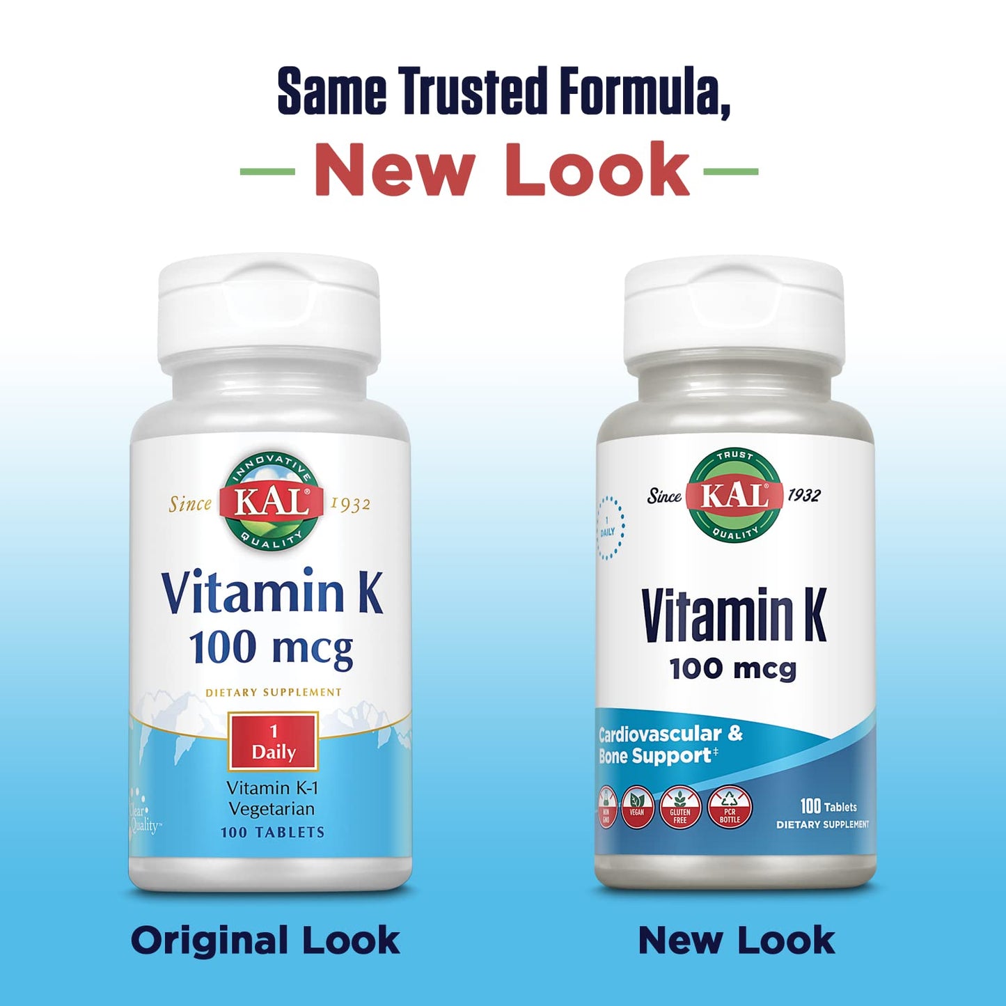 Envase Kal Tabletas Vitamina K1 100 mcg 100 unidades