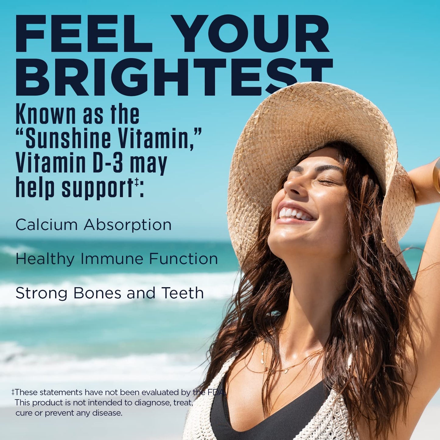 Envase KAL vitamina d3 suplementación 60 cápsulas