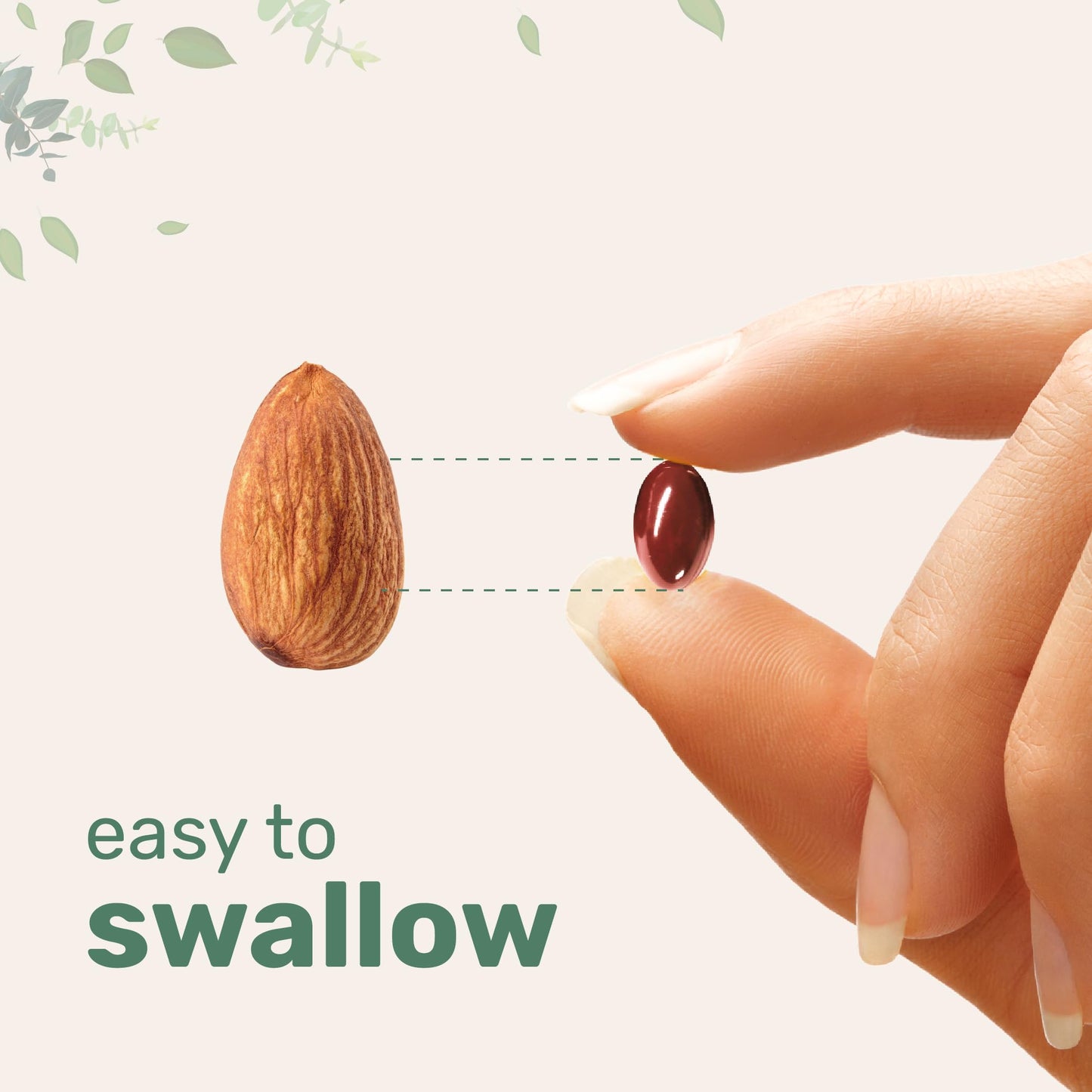 Envase Micro Ingredients vitaminas cabello piel y uñas en fondo blanco