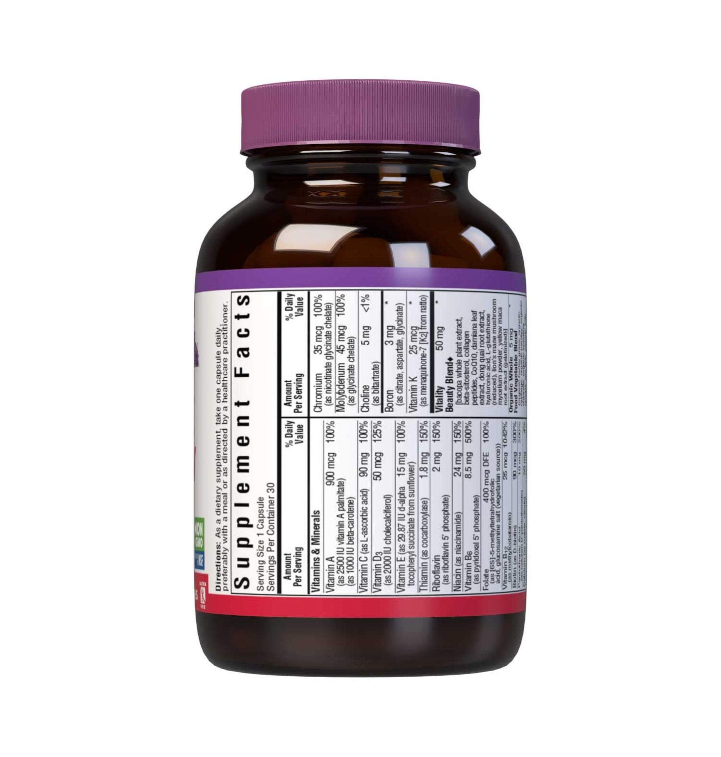 envase multivitamínico ecológico