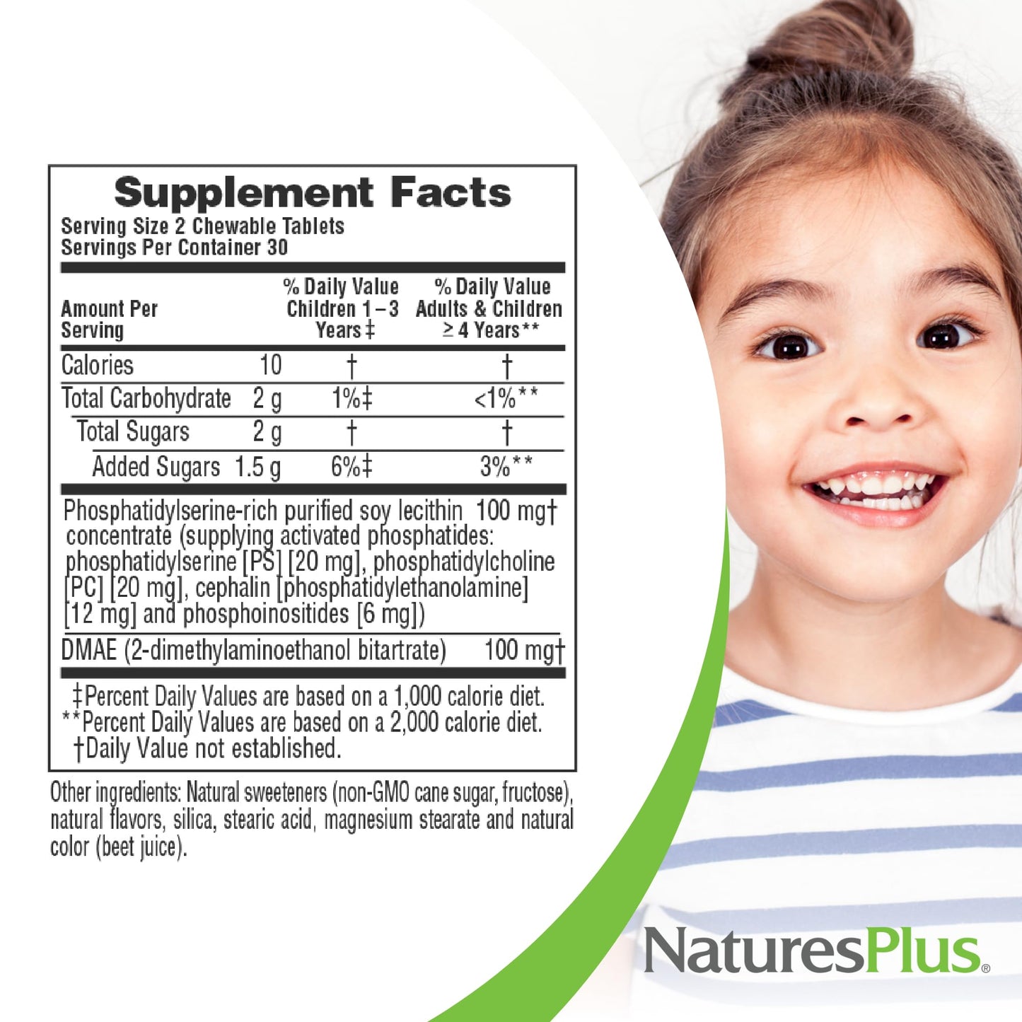 Envase NaturesPlus Pedi-Active para niños activos
