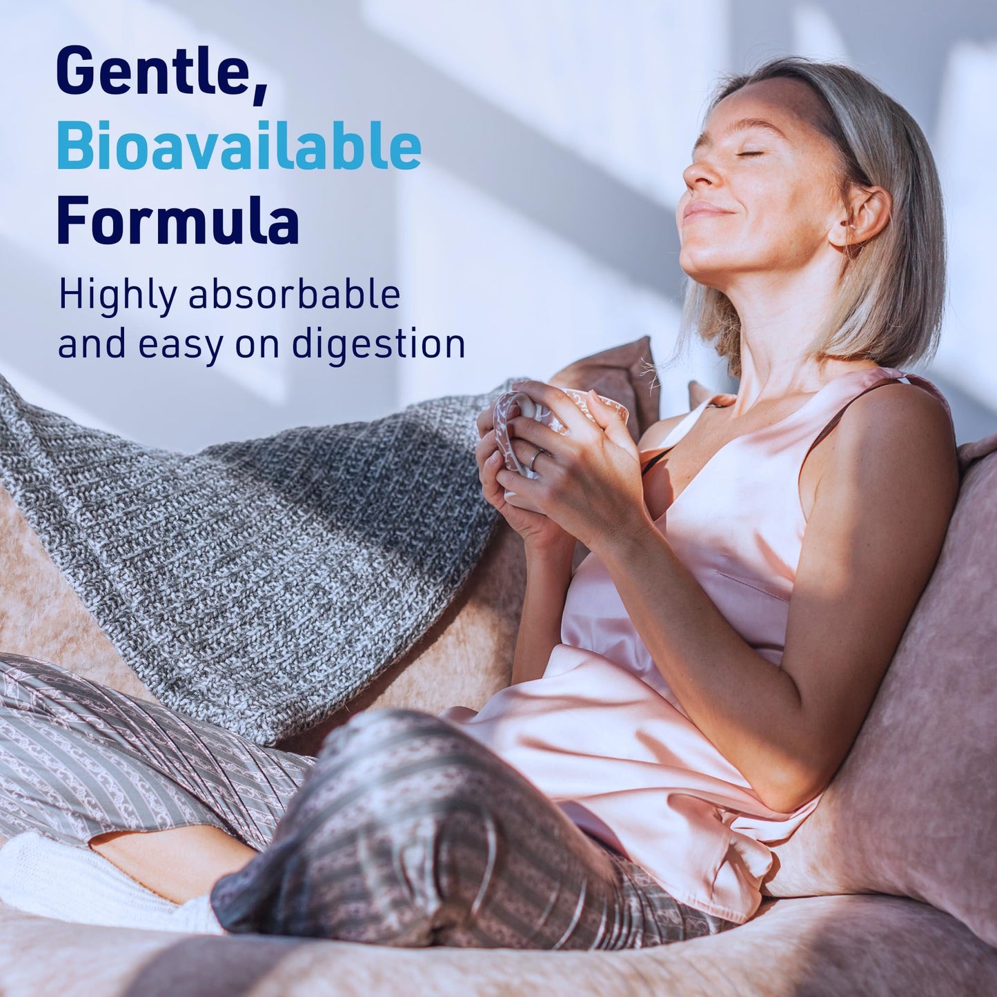 Envase suplementario para bienestar diario con Vitamina D3 y K2